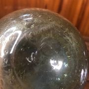 Old biot soliflore vase vintage bubble blown glass #a408