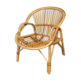 Fauteuil en rotin enfant