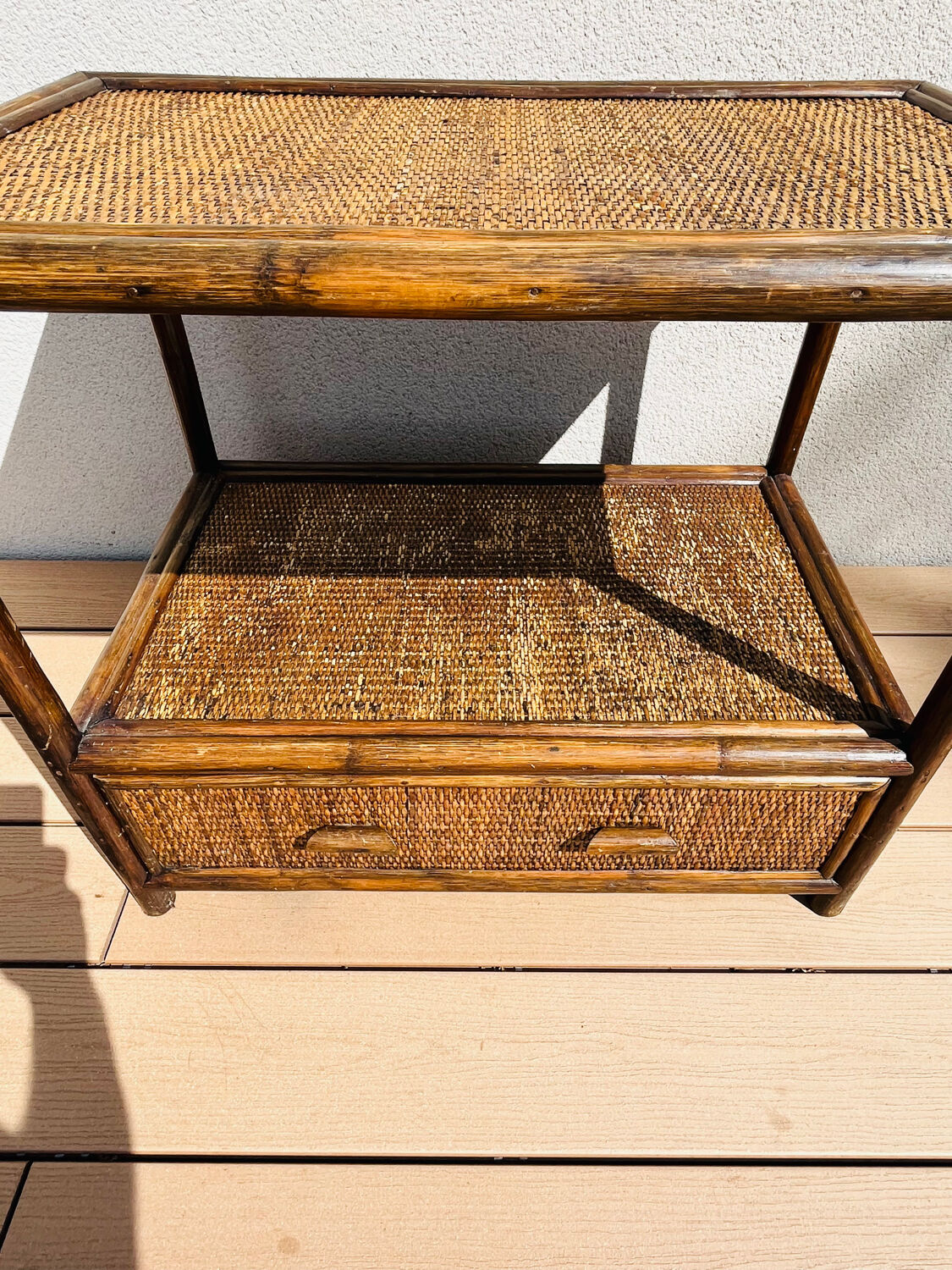 Rattan side furniture