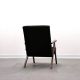 Mid Century Easy Chair Model B - 310 Var in Black Buckle