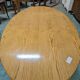1980s dining room in rattan and oak veneer