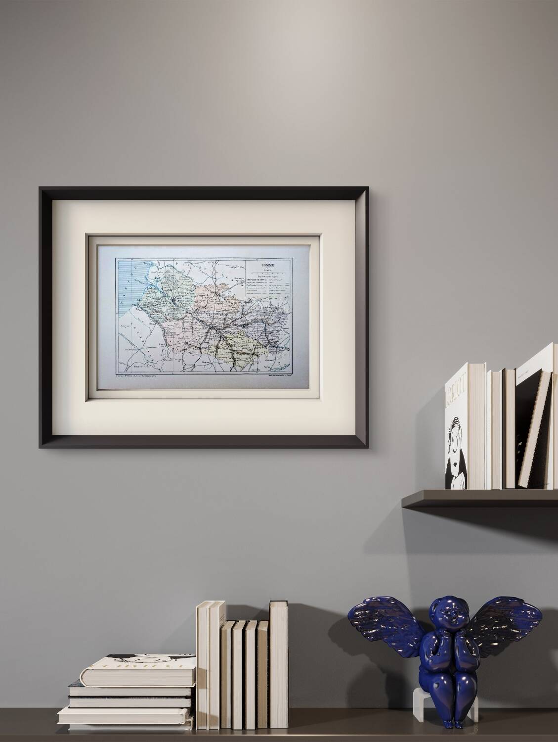 Printed in 1889, Somme, Hauts-de-France.