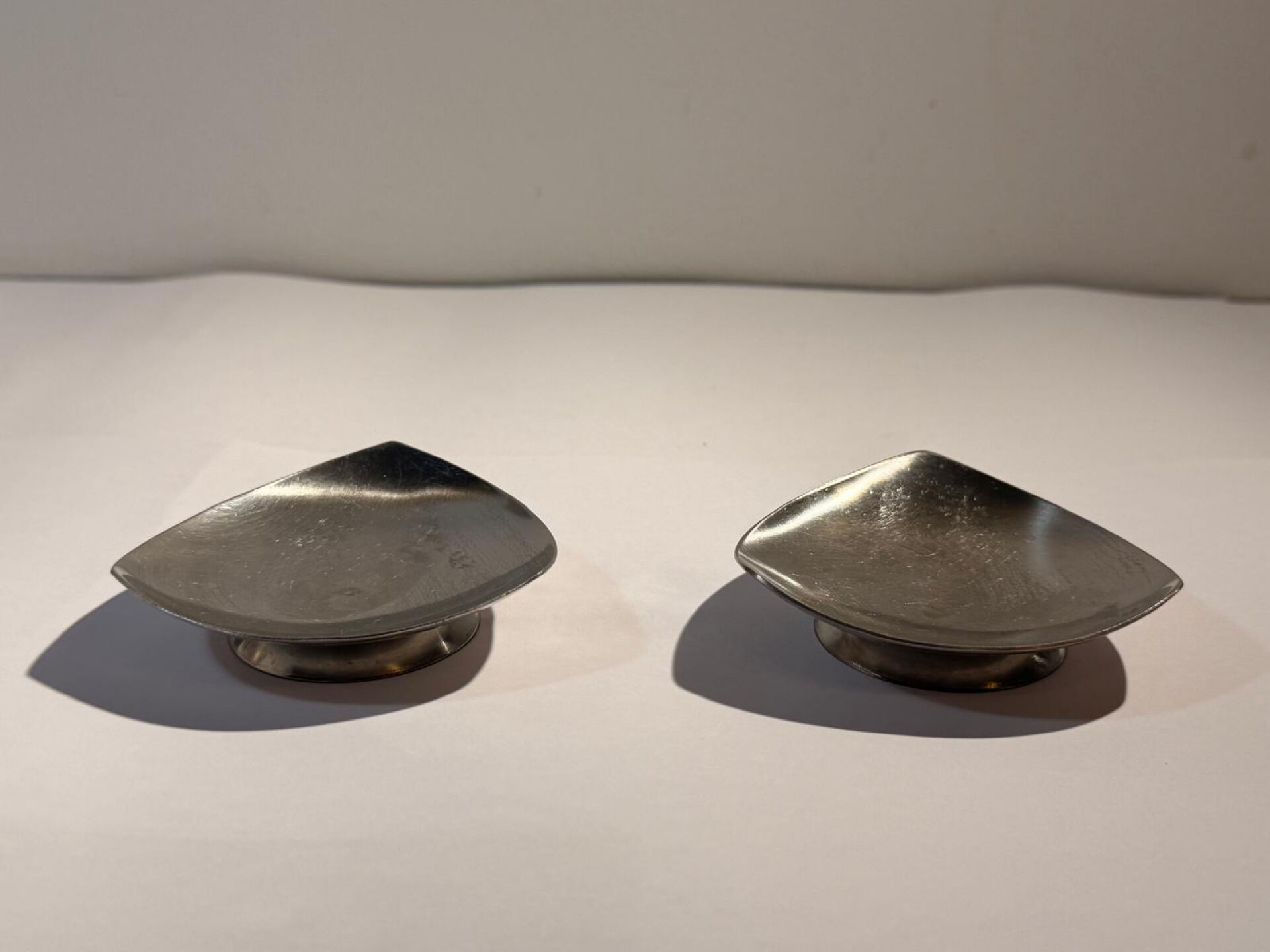 2 bougeoirs Stelton design Arne Jacobsen