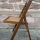 Set  de 4 chaises Pliante terrasse patio  vintage