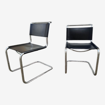 Paire de chaises modèle spoletto du designer bersanelli