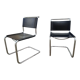 Pair of chairs model spoletto by designer bersanelli