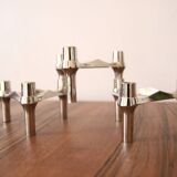 Set of three Nagel candlesticks from the 70s