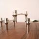 Set of three Nagel candlesticks from the 70s