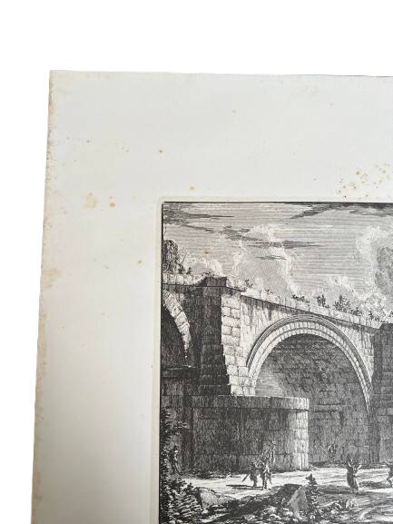 Reproduction of an engraving signed Piranesi F.