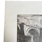 Reproduction of an engraving signed Piranesi F.