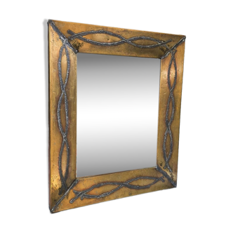 Brutalist mirror