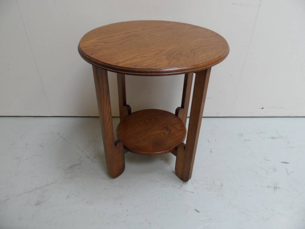 Art Deco round coffee table