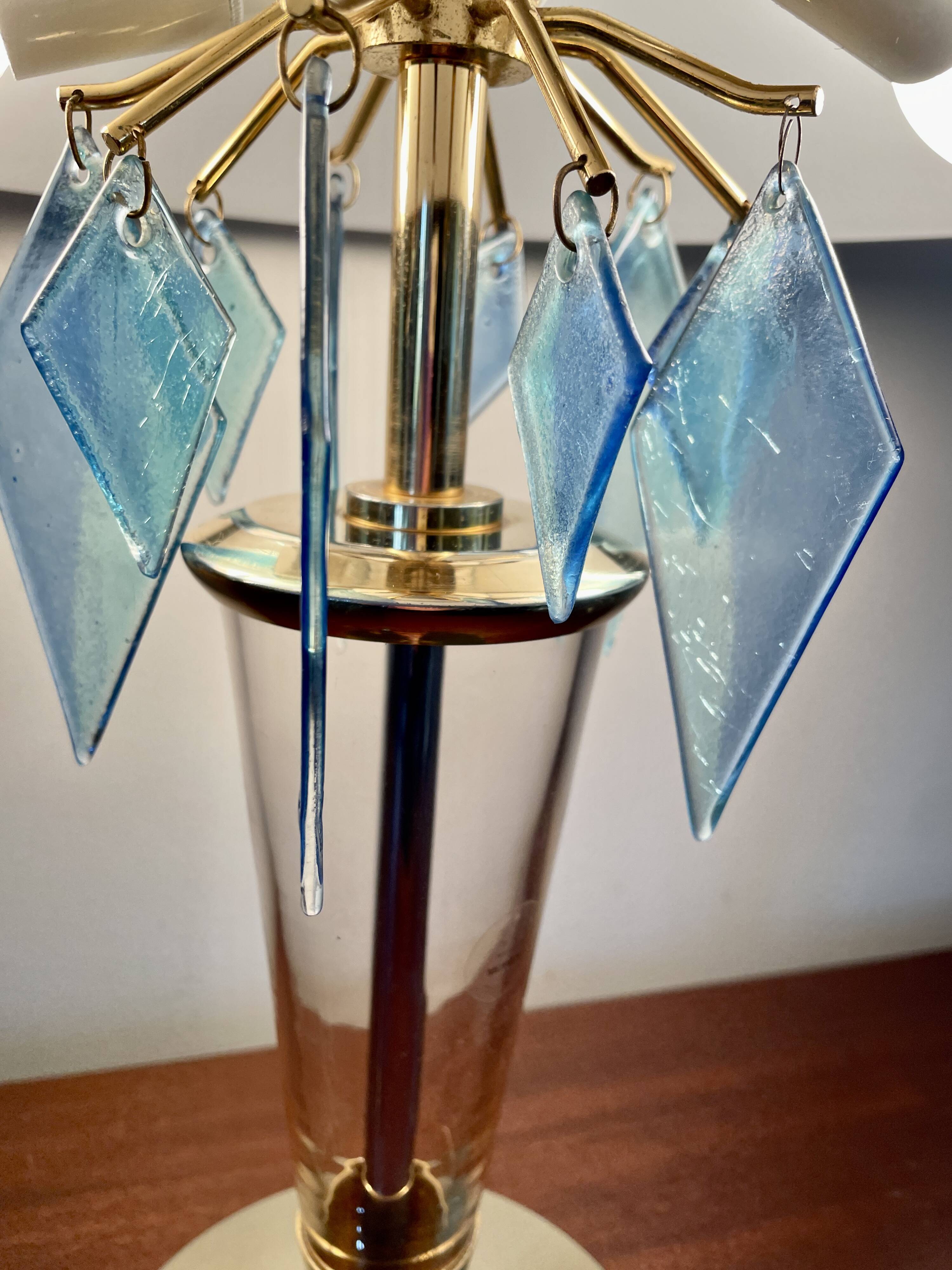 Lampe champignon Murano 1980