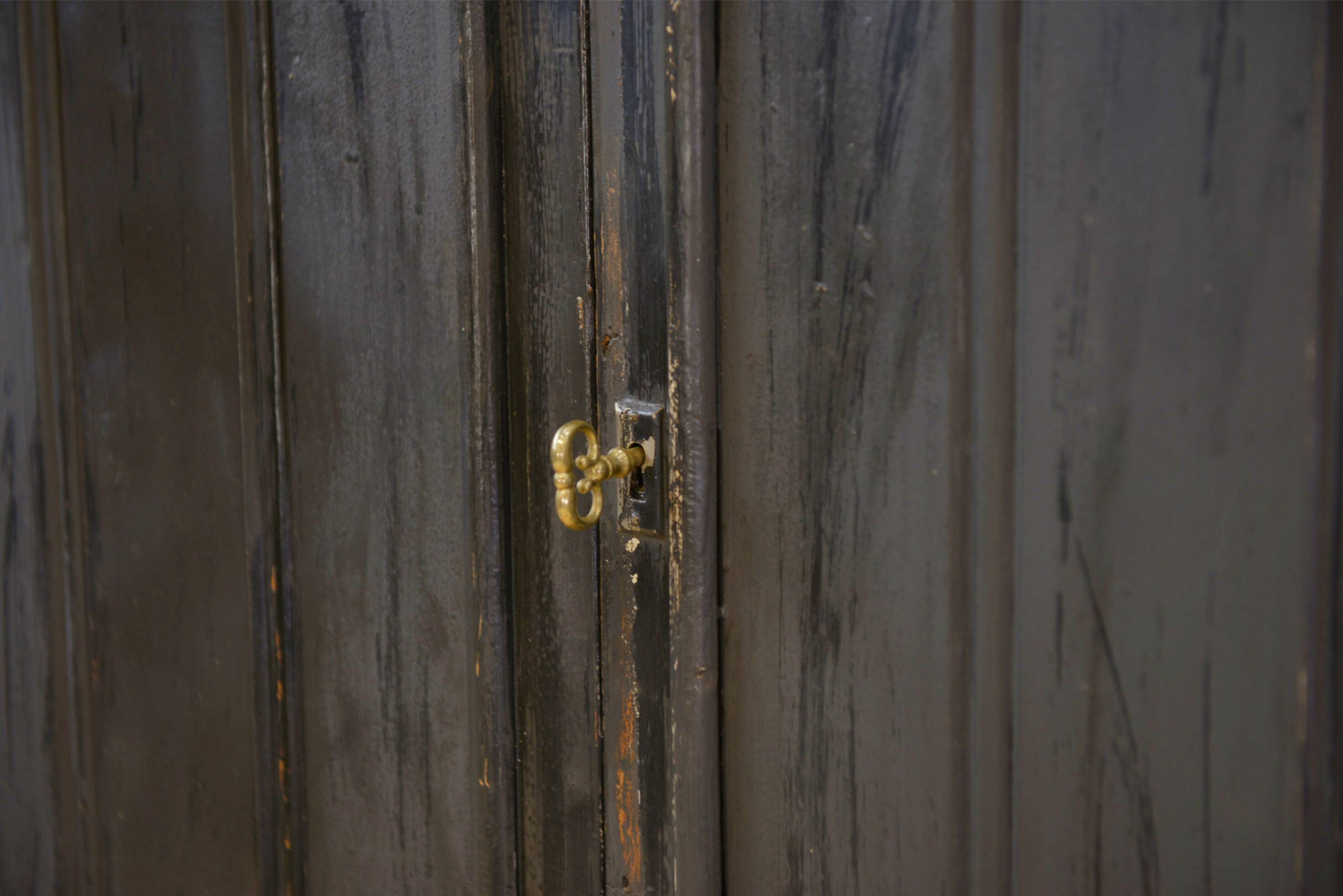 Distressed wardrobe from the 1950s.