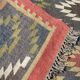 Kilim carpet in burlap and cotton - 120cm x 180cm