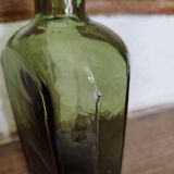 Old bottle hexagonal base