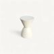 Kartell tabouret / table d’appoint design Prince AHA Philippe Starck blanc