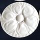 6 white porcelain oyster plates by Pillivuyt