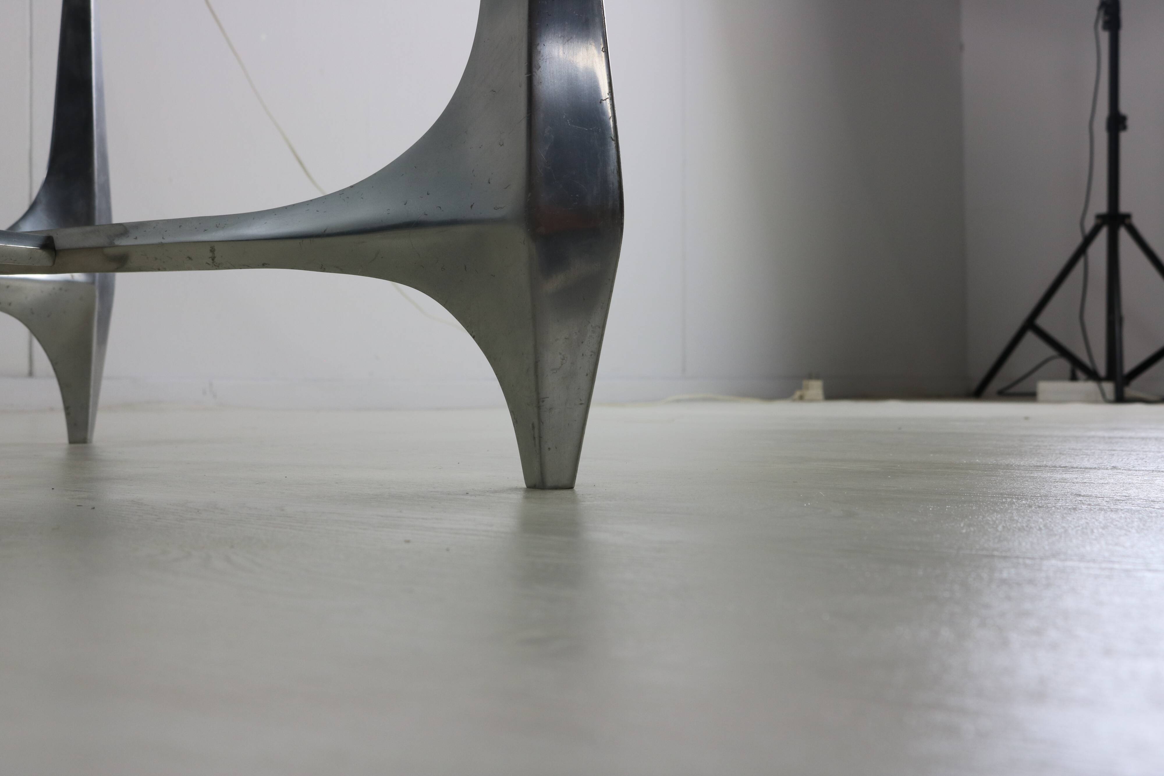 Orginal sixties design coffee table by Knut Hesterberg for Ronald Schmitt