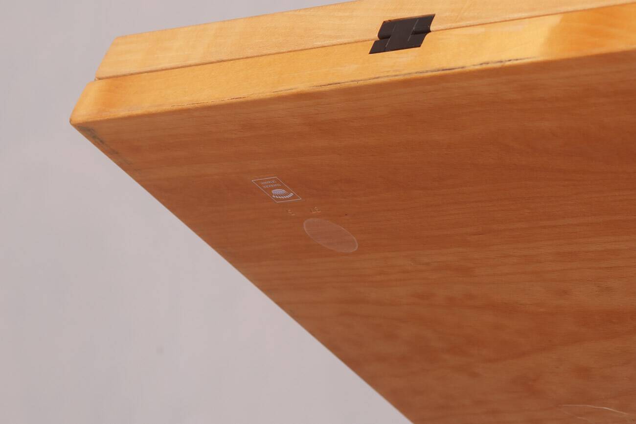 Postmodern Cirkante dining table by Bob Van Den Berghe for Tranekaer, Denmark, 1990s