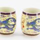 Lot de 2 mug chinois en céramique