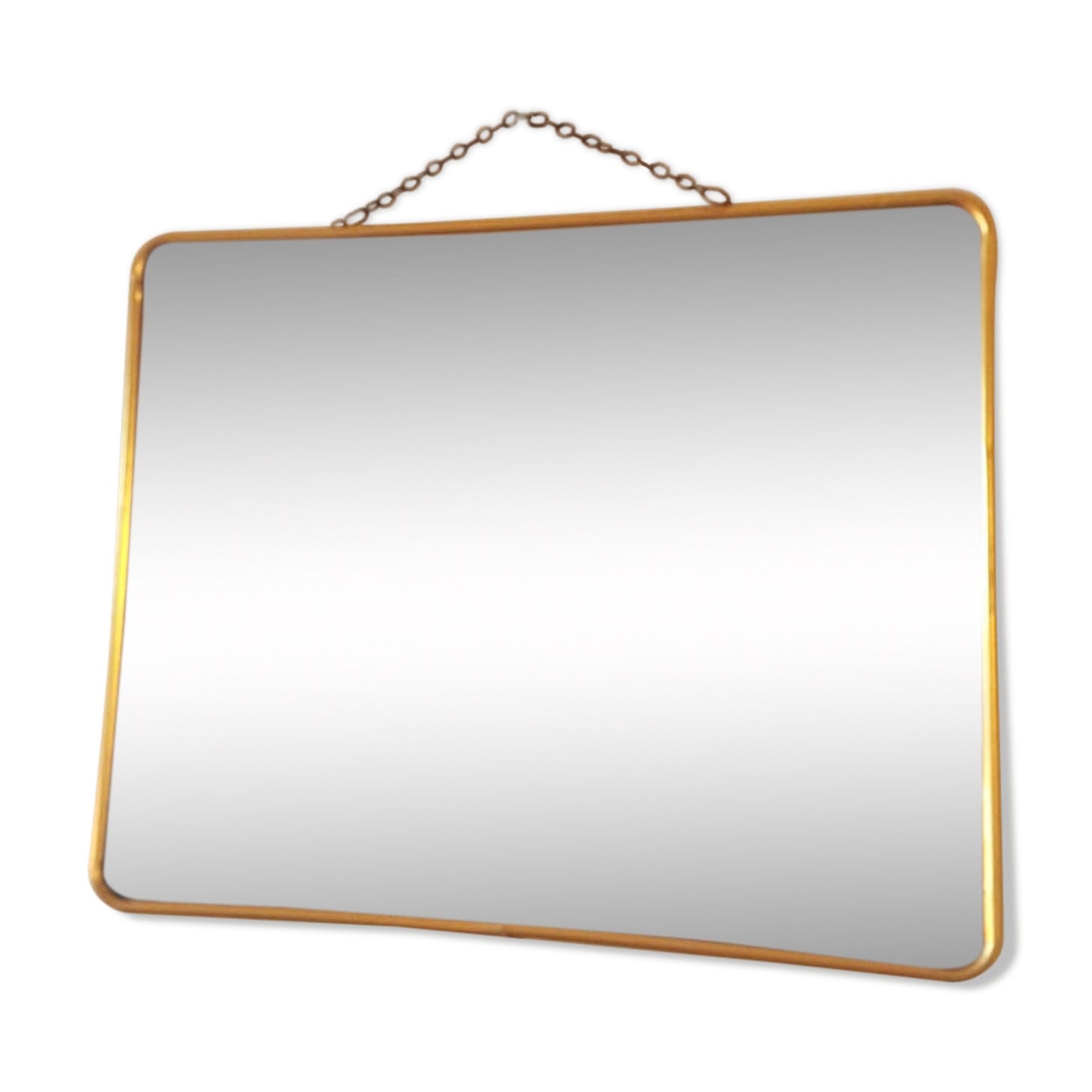 Vintage barber mirror 30x23cm