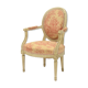 Fauteuil bergère de style Louis XVI