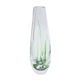 Vicke Lindstrand Glass Vase by Kosta 1960s