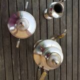 Silver metal coffee serving part