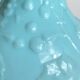 Blue opaline vase