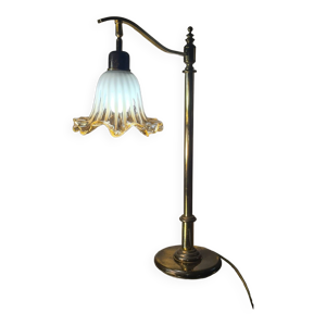 Lampe laiton 1970 - tulipe
