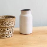 Duo of ceramic pots