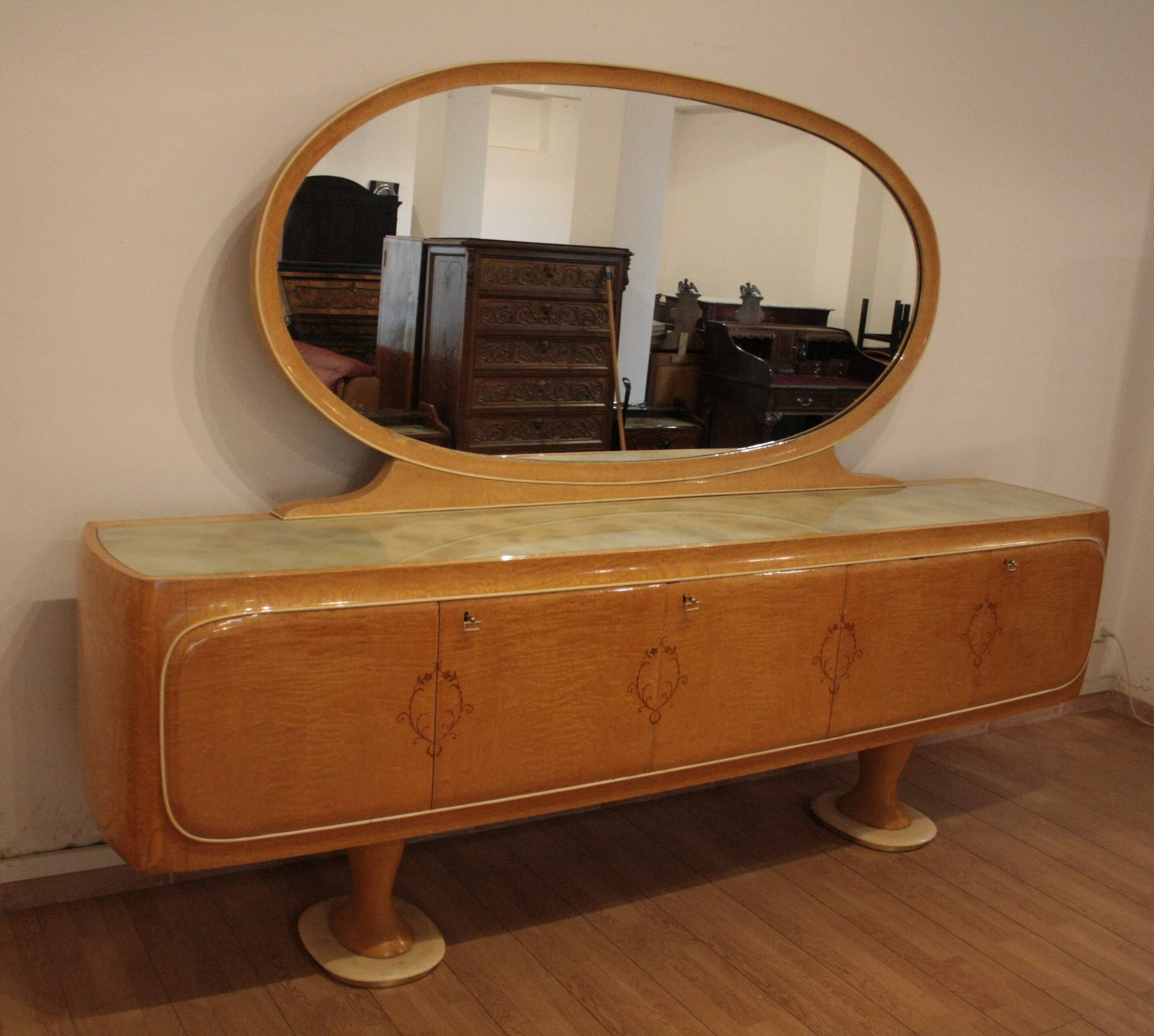 Buffet moderne du milieu du siècle, années 1950