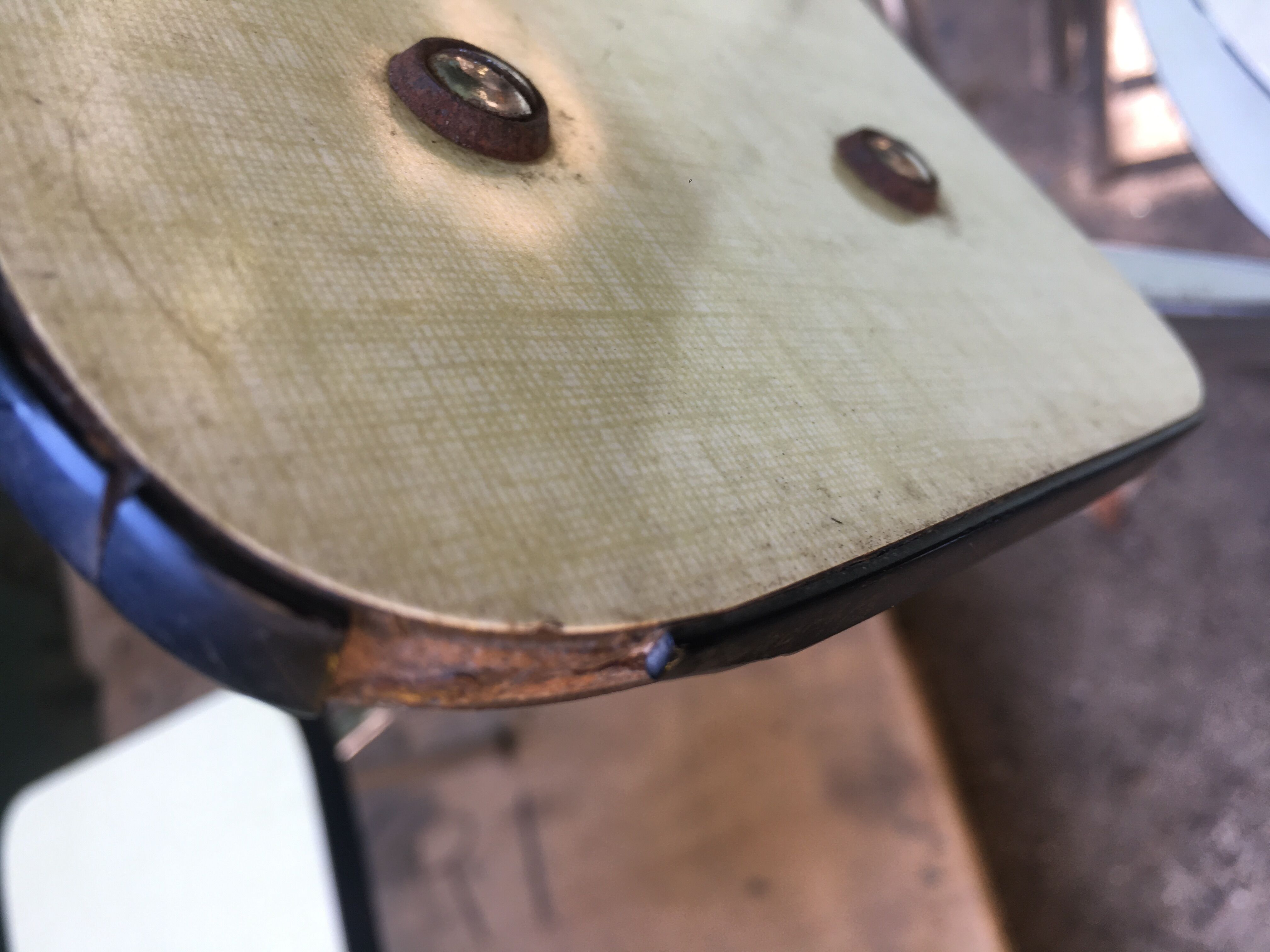 Series of 4 formica chairs