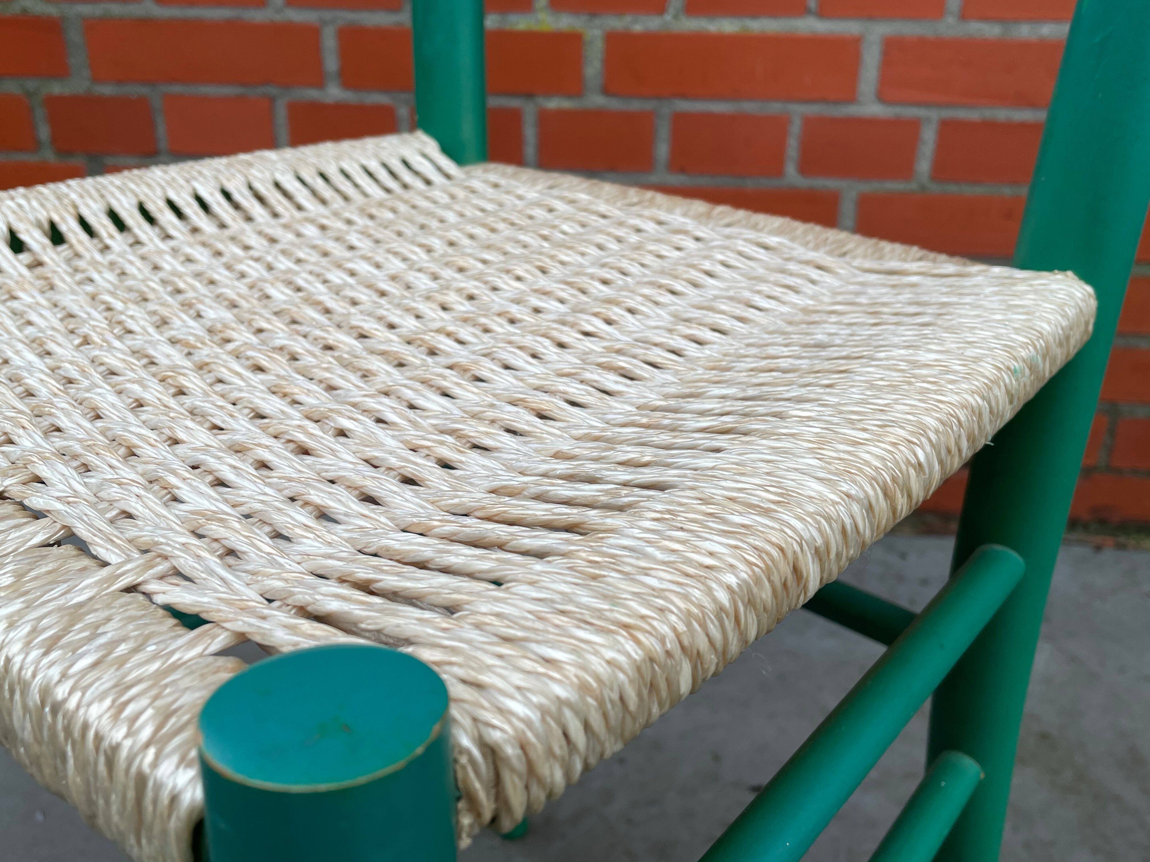 Lot de 4 chaises en bois dans le modèle italien de Chiavari