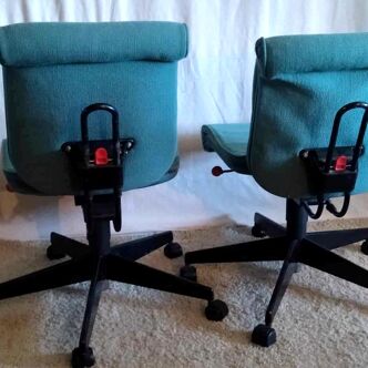 F. Knoll vintage 80s office chairs