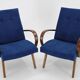 Paire de fauteuils Jaroslav Smidek des années 1960 pour TON, Tchécoslovaquie