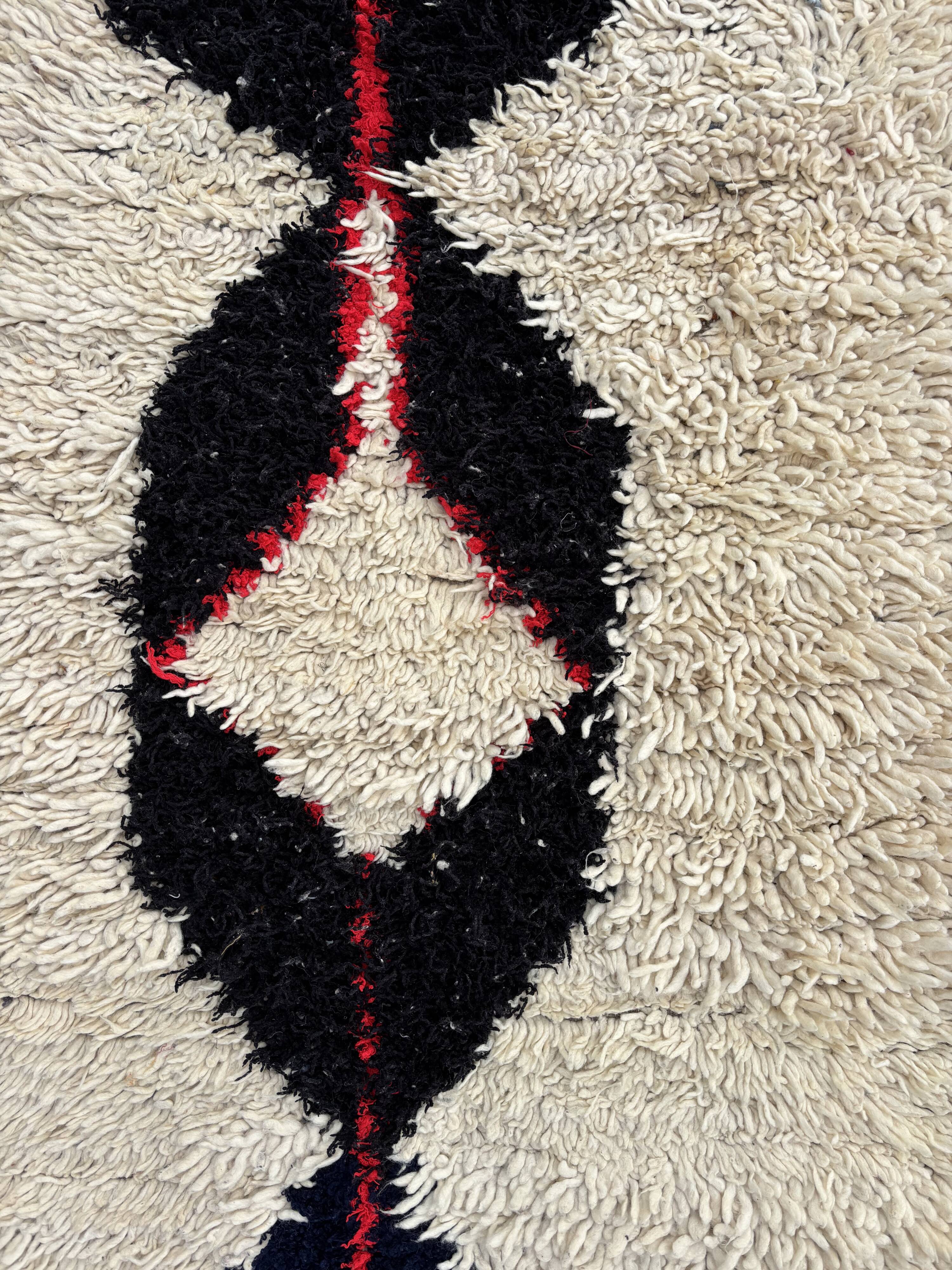 Petit tapis berbere beni ouarain