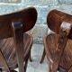 Set de 4 chaises bistrot Baumann