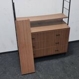 Vintage free standing shelving unit