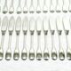 Christofle – 12-piece silver-plated fish cutlery set, Chinon model