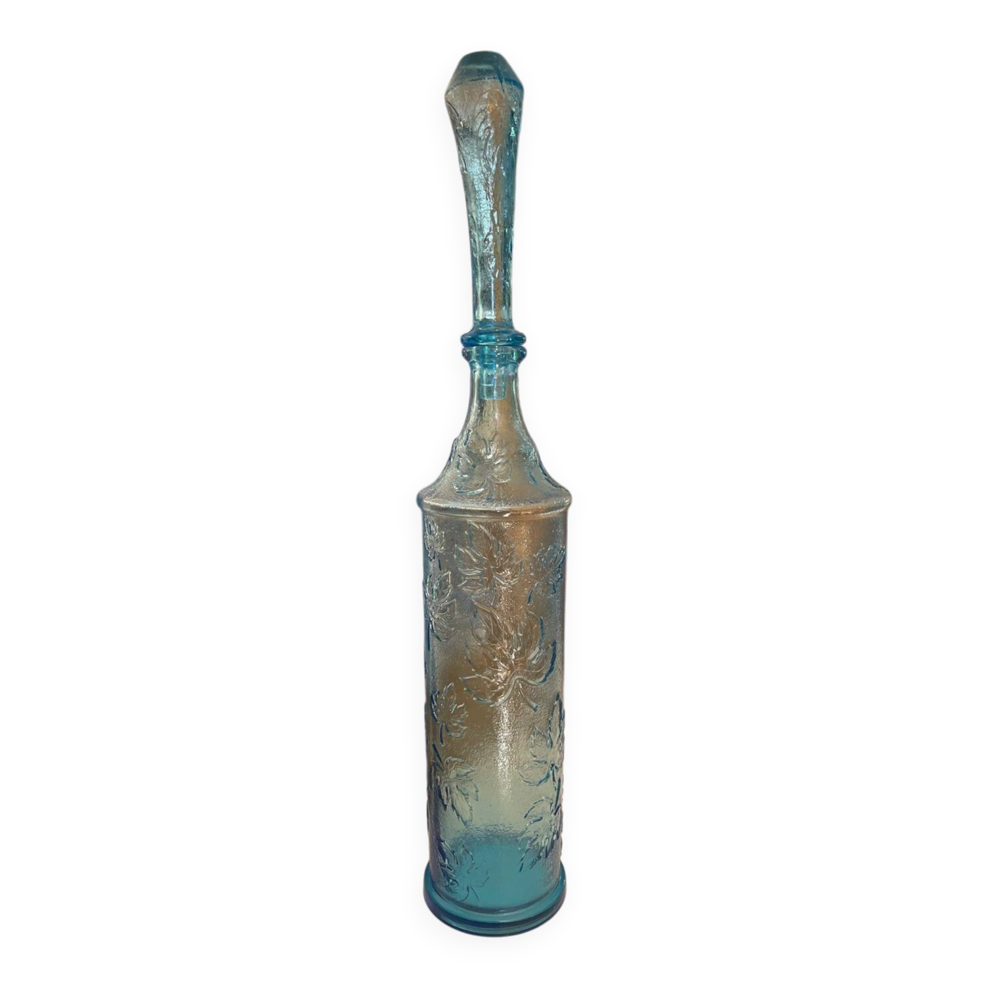 Carafe italienne en verre d’Empoli