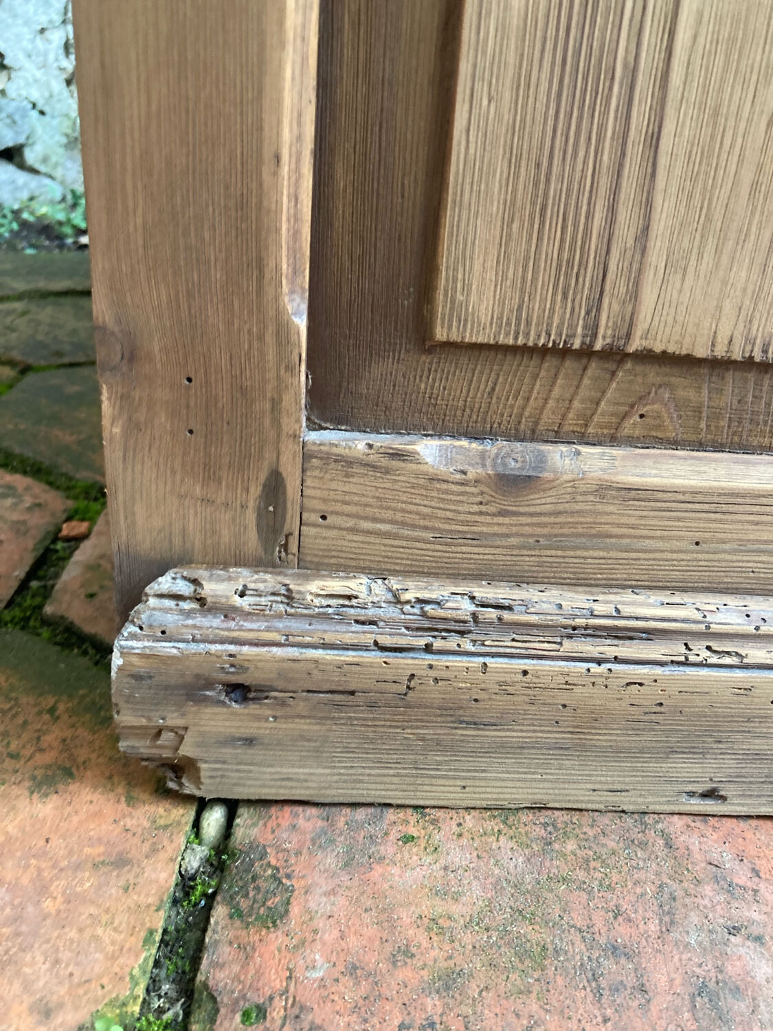 Vintage solid pine sideboard