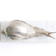 Boîte escargot en métal, socle en marbre, années 50