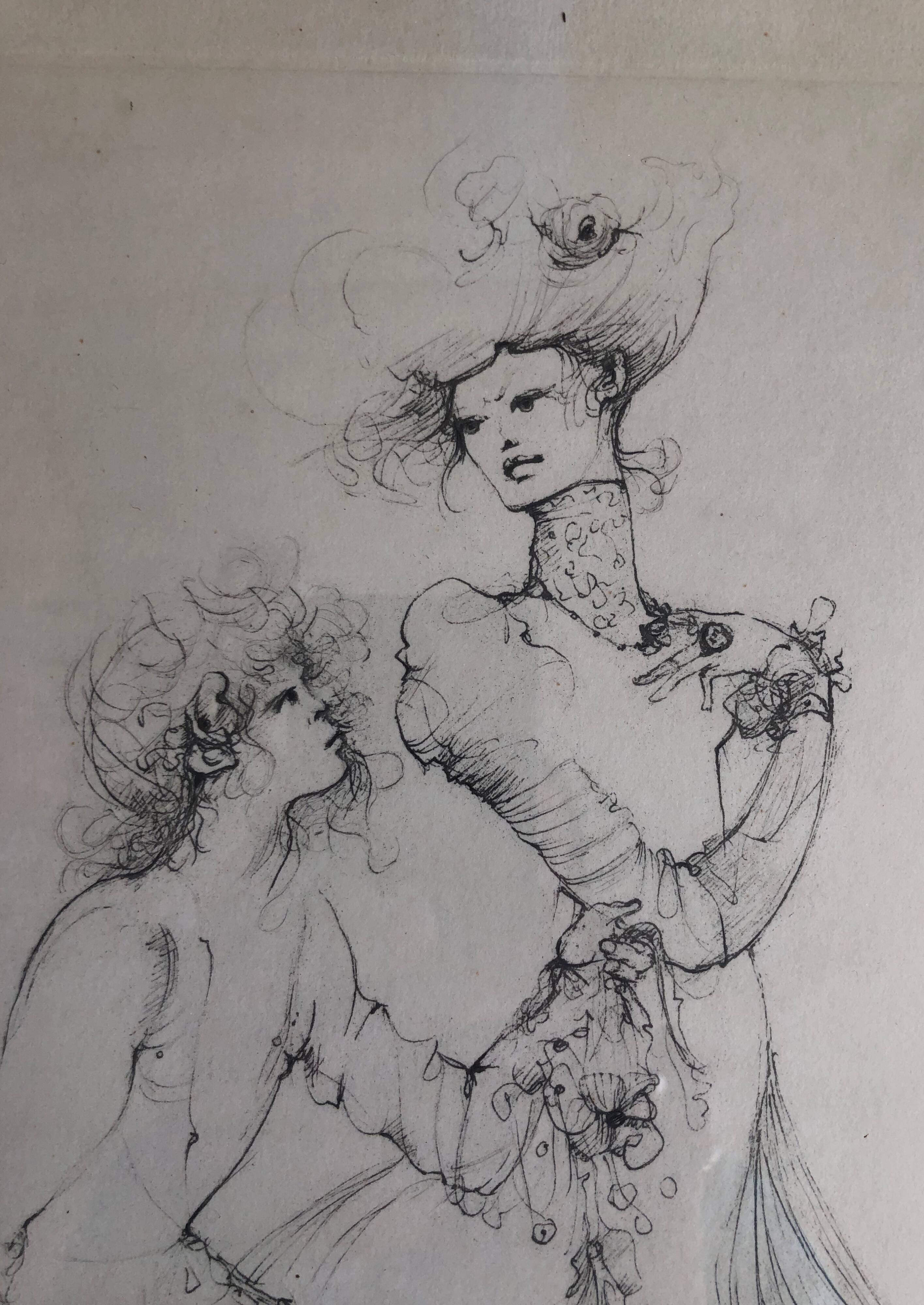 Lithograph by Leonor Fini