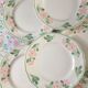 6 vintage dessert plates, Salins France