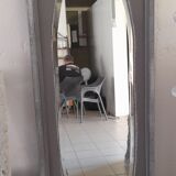 Patinated mirror