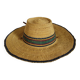 Vintage straw hat from Ghana