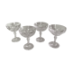 Crystal champagne glasses