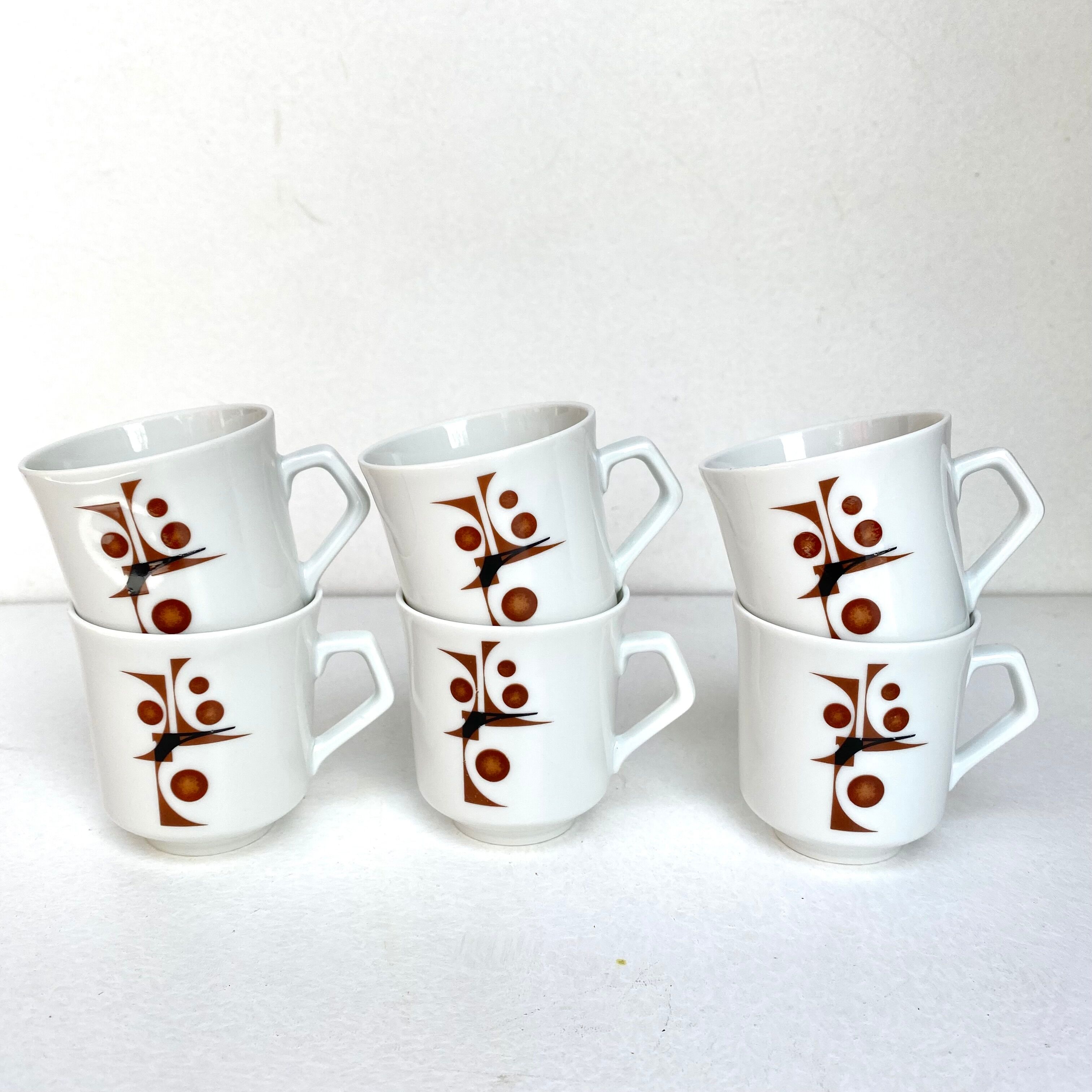 Vintage coffee cups